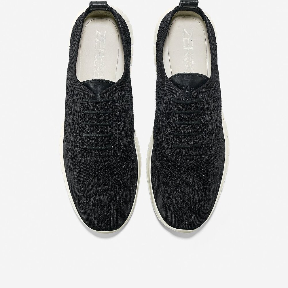 Brand New Cole Haan Zerogrand Solid Knit Wingtip Oxford Shoes Women's Size 5.5